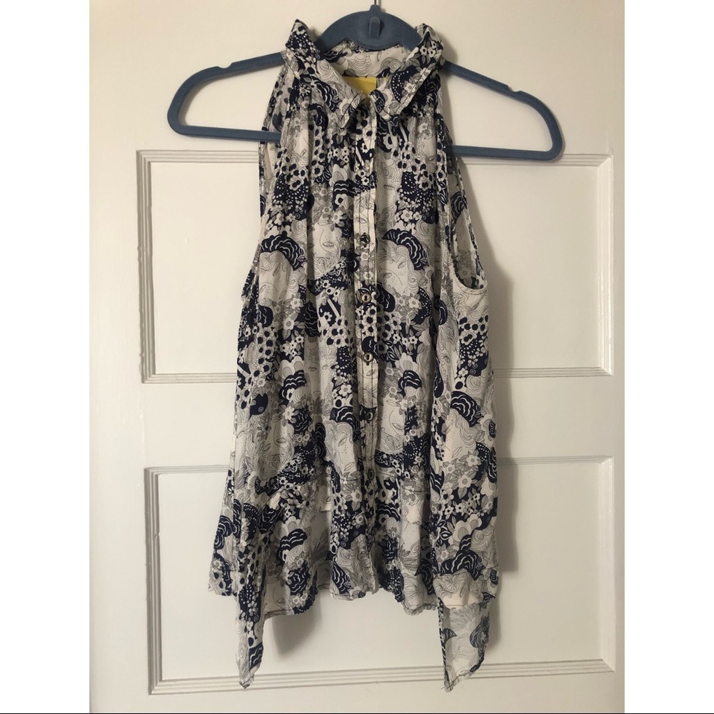 Maeve sleeveless flowing tank, size 6 Anthropologie